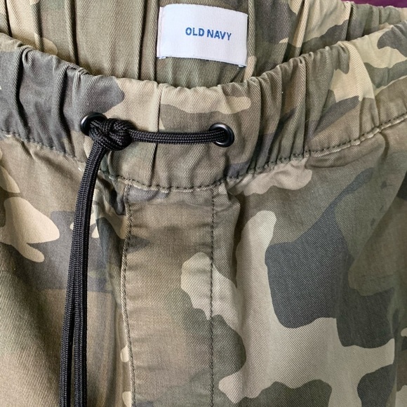 💜3/25 Old Navy Cargo Pants Jogger Style Green Size L - Picture 4 of 4